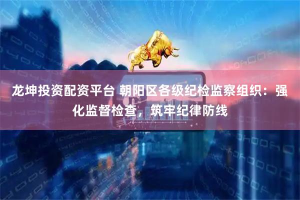 龙坤投资配资平台 朝阳区各级纪检监察组织：强化监督检查，筑牢纪律防线